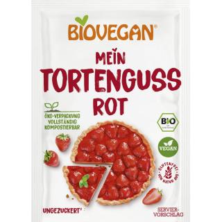 Bio Tortenguss rot, 2x 7 gr