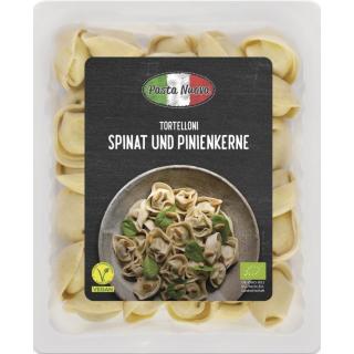 Frische Tortelloni Spinat-Pinienkerne vegan