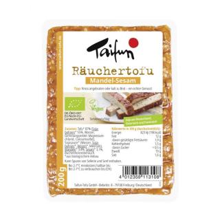 Mandel-Sesam Räuchertofu