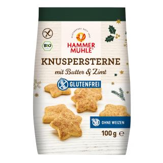Knuspersterne mit Butter & Zimt glutenfrei