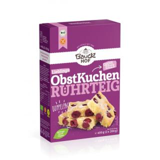 Obstkuchenteig Backmischung, glutenfrei
