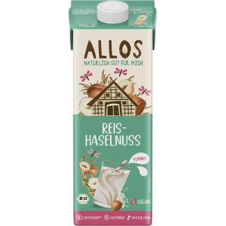 Reis - Haselnuss Drink