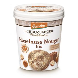 Haselnuss-Nougat Eis