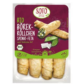 Börek-Röllchen Spinat-Feta