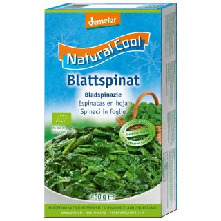 Blattspinat portioniert