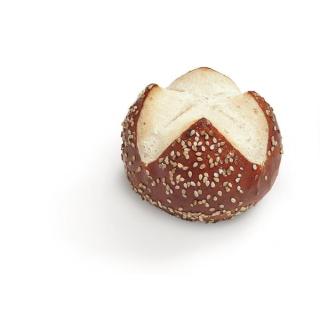 Laugenbrötchen mit Sesam vegan