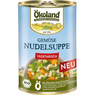 Gemüse-Nudelsuppe vegetarisch