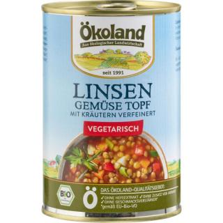 Linsen-Gemüse-Topf (vegetarisch)