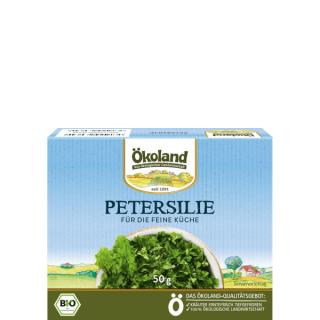 Petersilie feingehackt
