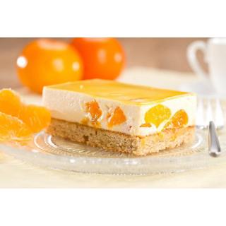 Mandarinen-Schmand-Schnitte (2 Stück)