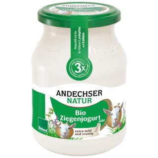 Ziegenjoghurt, 500 g Glas gerührt