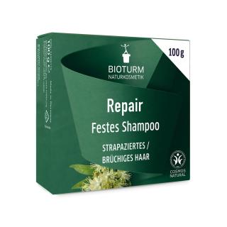 Festes Shampoo Strapaziertes Haar