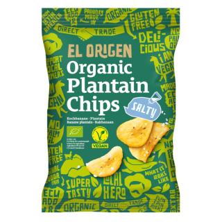 Kochbananen Chips gesalzen