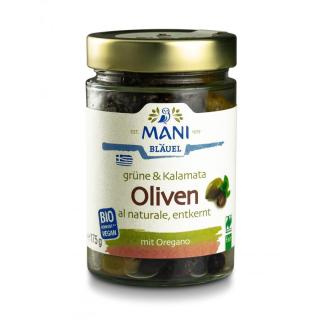 Grüne & Kalamata Oliven entkernt