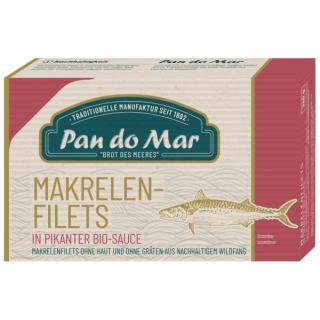 Makrelenfilets in pikanter Sauce