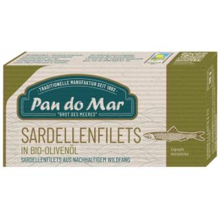 Sardellenfilets  in Bio-Olivenöl extra